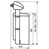 DELFIN MEGA Duplex Enthärtungsanlage 8-16 Personen - Osmoseanlage-kaufen.de
