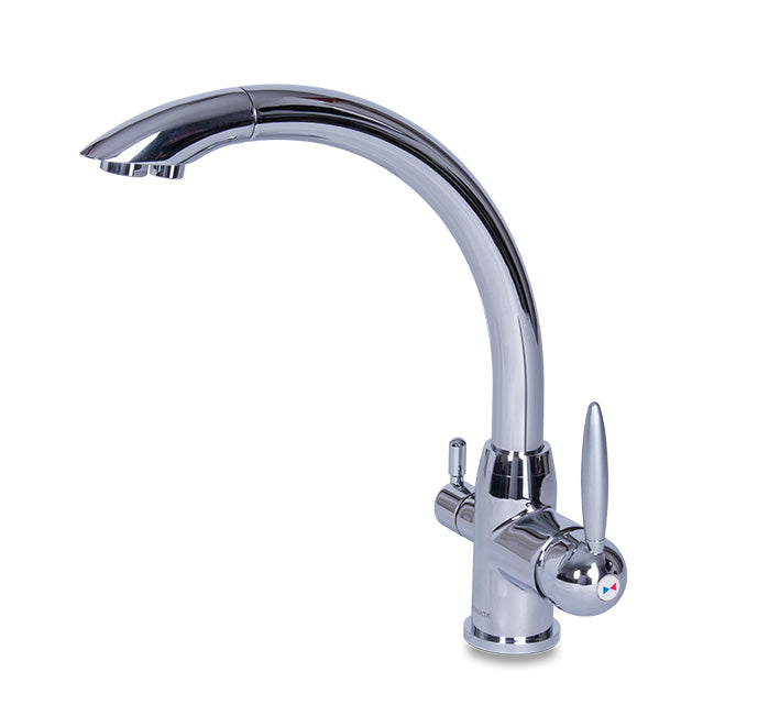Drei-Wege-Wasserhahn Grande Chrome