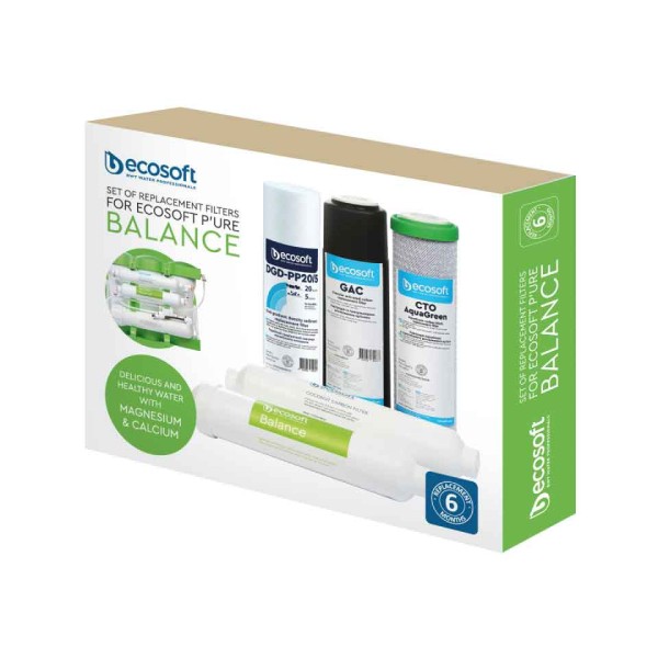 Pure Balance Ersatzfilter, 5er Pack, 6 Monate - Osmoseanlage-kaufen.de