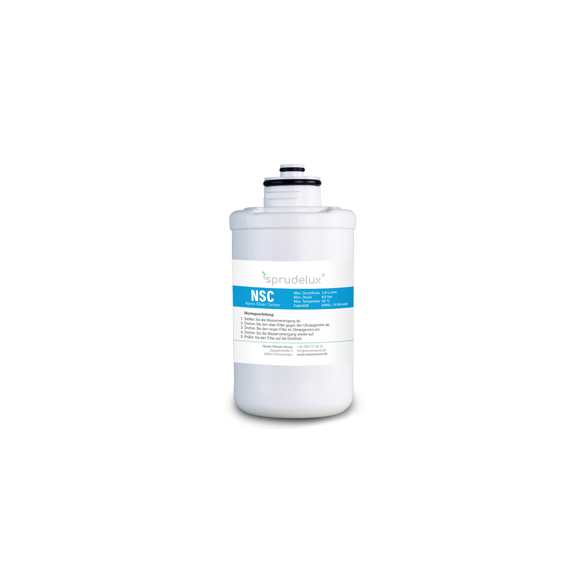 Ersatzfilter für Sprudelux® Diamond Tafelwasseranlagen - Osmoseanlage-kaufen.de