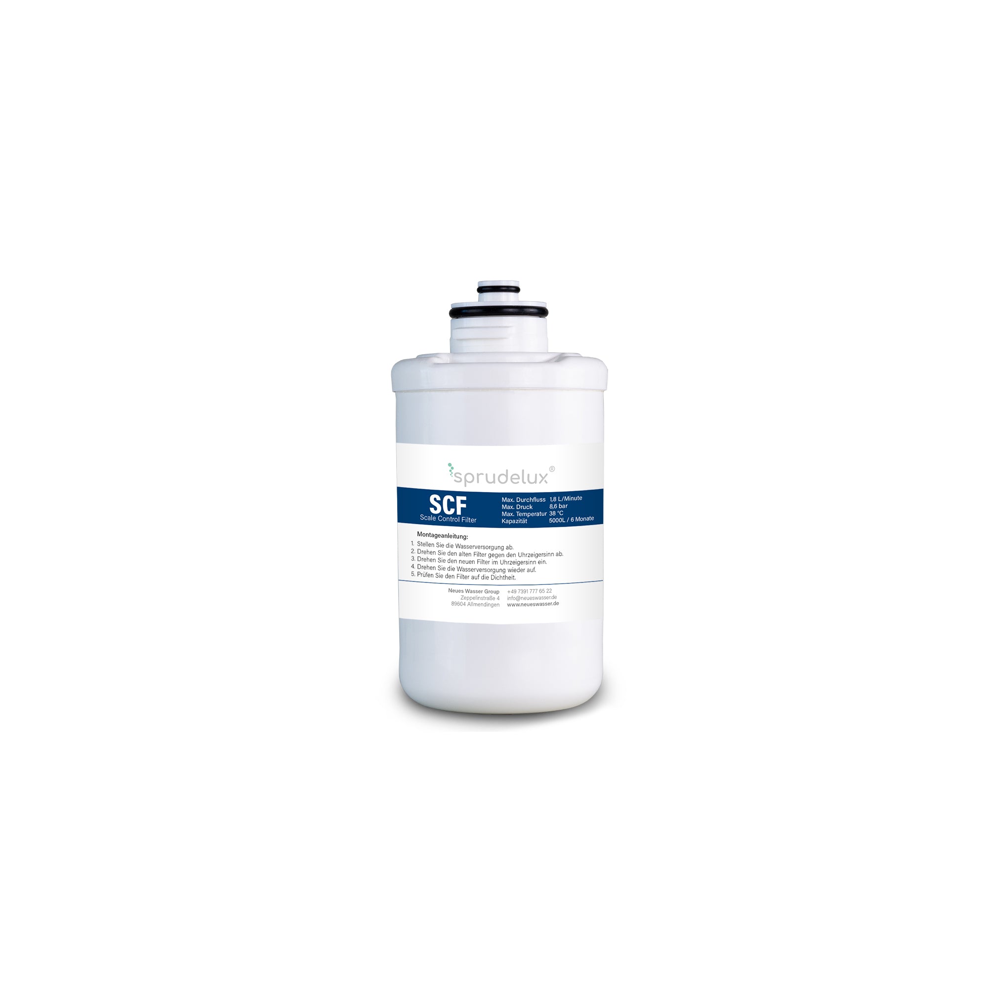 Ersatzfilter für Sprudelux® Diamond Tafelwasseranlagen - Osmoseanlage-kaufen.de