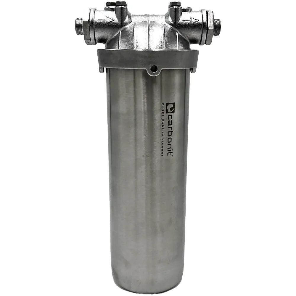 Carbonit Vario-INOX | Untertischfilter | mit Anschlussset