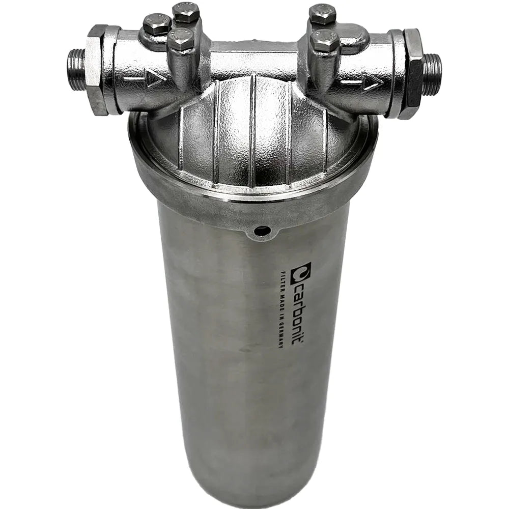 Carbonit Vario-INOX | Untertischfilter | mit Anschlussset