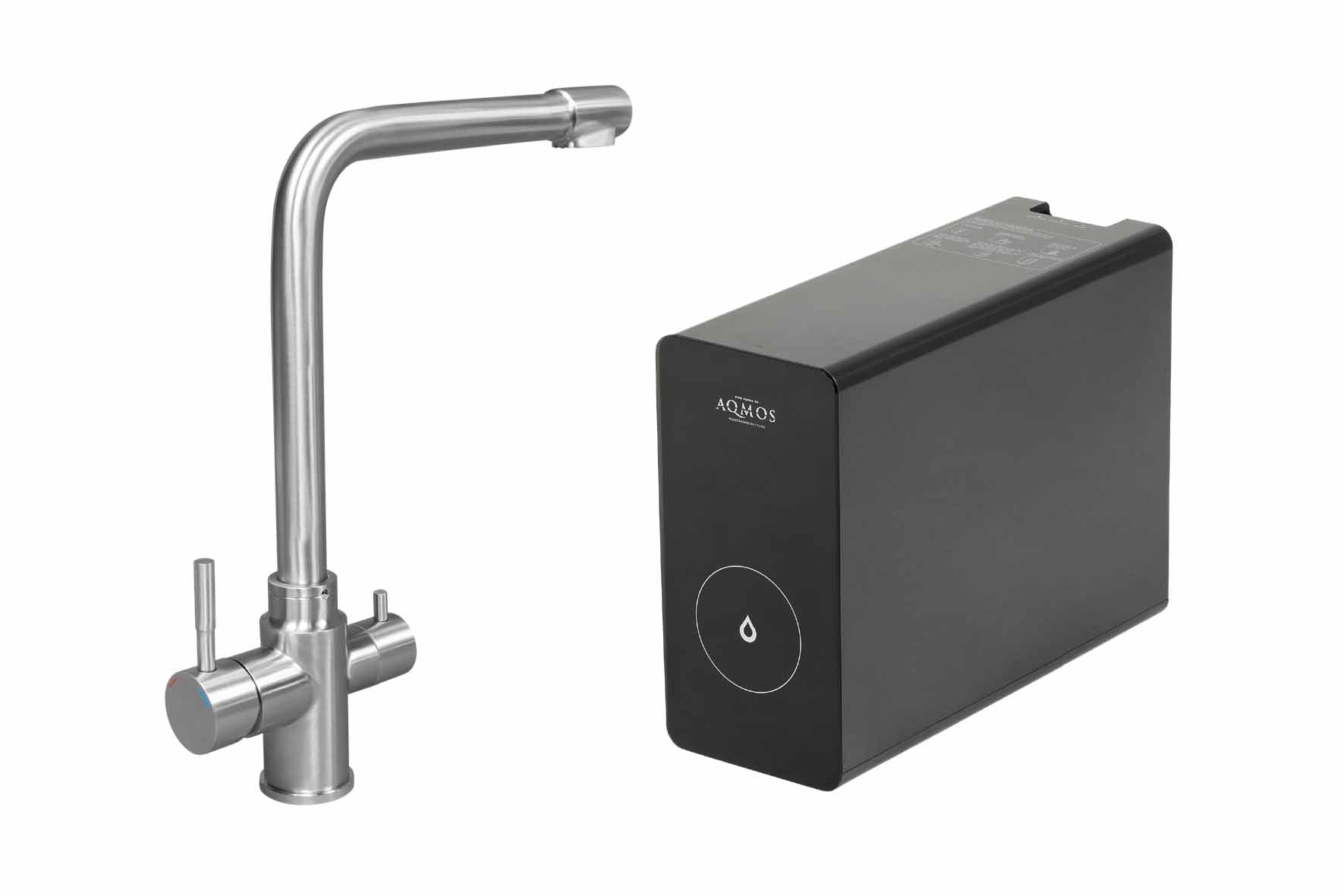Komplettset Untertisch-Osmoseanlage All in One mit 3-Wege Wasserhahn Chrome - Osmoseanlage-kaufen.de