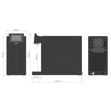 Auftisch-Trinkwassersystem SPRUDELUX® POWER SODA 2.0 Full-Touch Schwarz - Osmoseanlage-kaufen.de