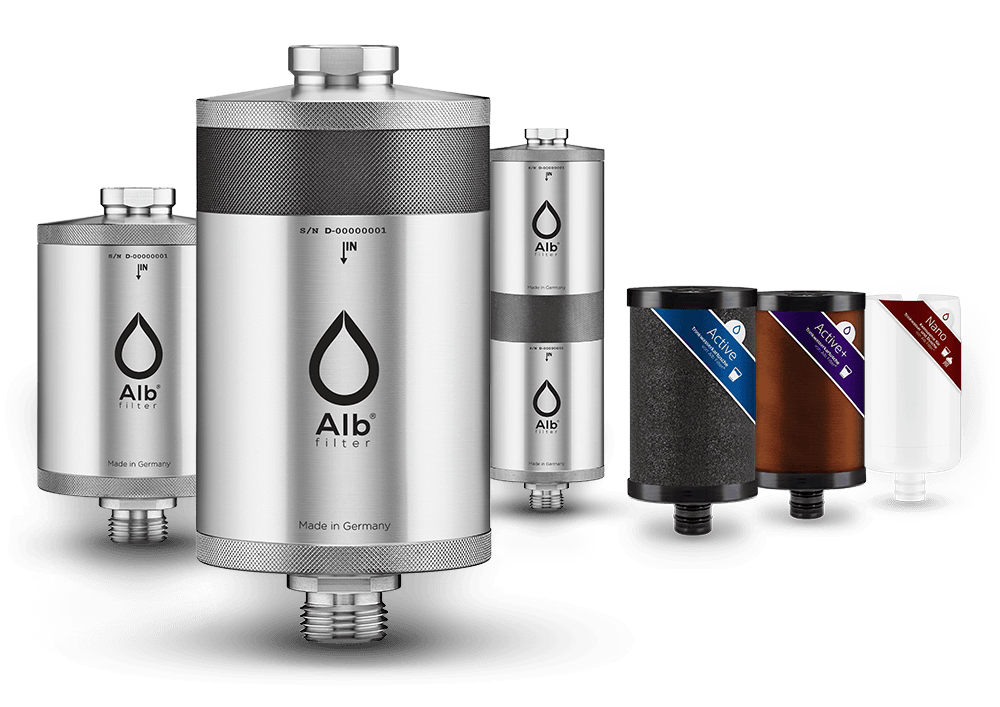 Alb Filter® Active Trinkwasserfilter reduziert Schadstoffe