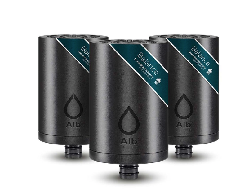 Alb Filter Duo Active Plus+ Trinkwasserfilter, für Wasserhahn (Edelstahl  natur)