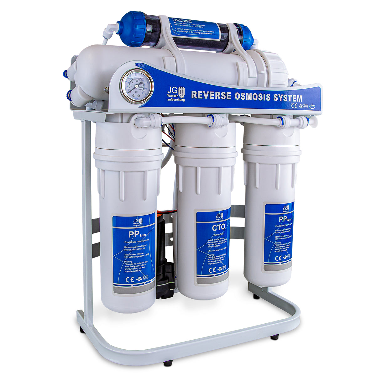 ECO LINE A++ 600 Trinkwasserfilter mit Booster Pumpe Direct Flow  Umkehrosmose | Neues Wasser