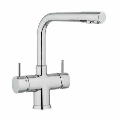 Untertisch-Tafelwassersystem SPRUDELUX® POWER SODA inkl. 5-Wege-Armatur NOBIUS L-Auslauf - Osmoseanlage-kaufen.de