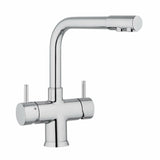 Untertisch-Tafelwassersystem SPRUDELUX® POWER SODA inkl. 5-Wege-Armatur NOBIUS L-Auslauf