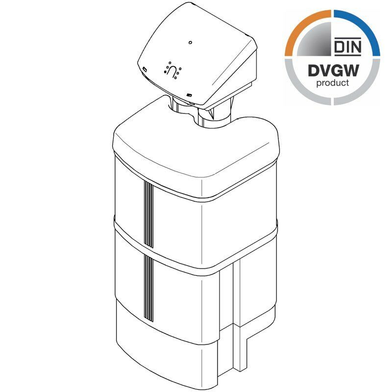 DELFIN MEGA Duplex Enthärtungsanlage 8-16 Personen - Osmoseanlage-kaufen.de