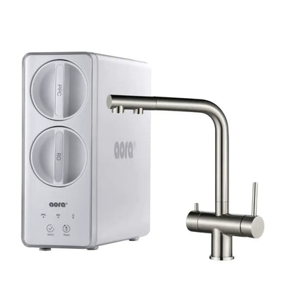 AORA GT600 Direct Flow Osmoseanlage inkl. 3-Wege-Edelstahl-Armatur - Osmoseanlage-kaufen.de