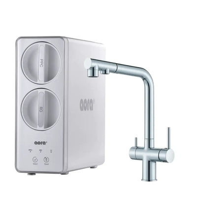 AORA GT600 Direct Flow Osmoseanlage inkl. 3-Wege-Edelstahl-Armatur - Osmoseanlage-kaufen.de