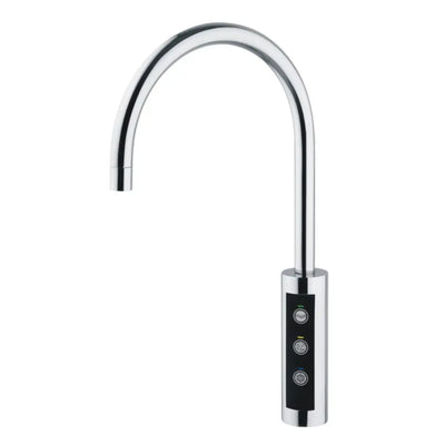 3-Wege-Armatur LARA in Chrom – Wasserhahn geeignet für Sprudelwasseranlagen - Osmoseanlage-kaufen.de