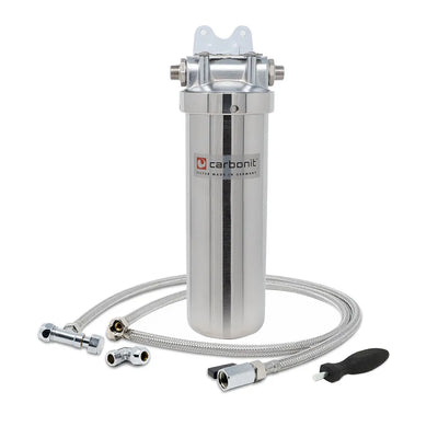 Carbonit Vario-INOX | Untertischfilter | mit Anschlussset