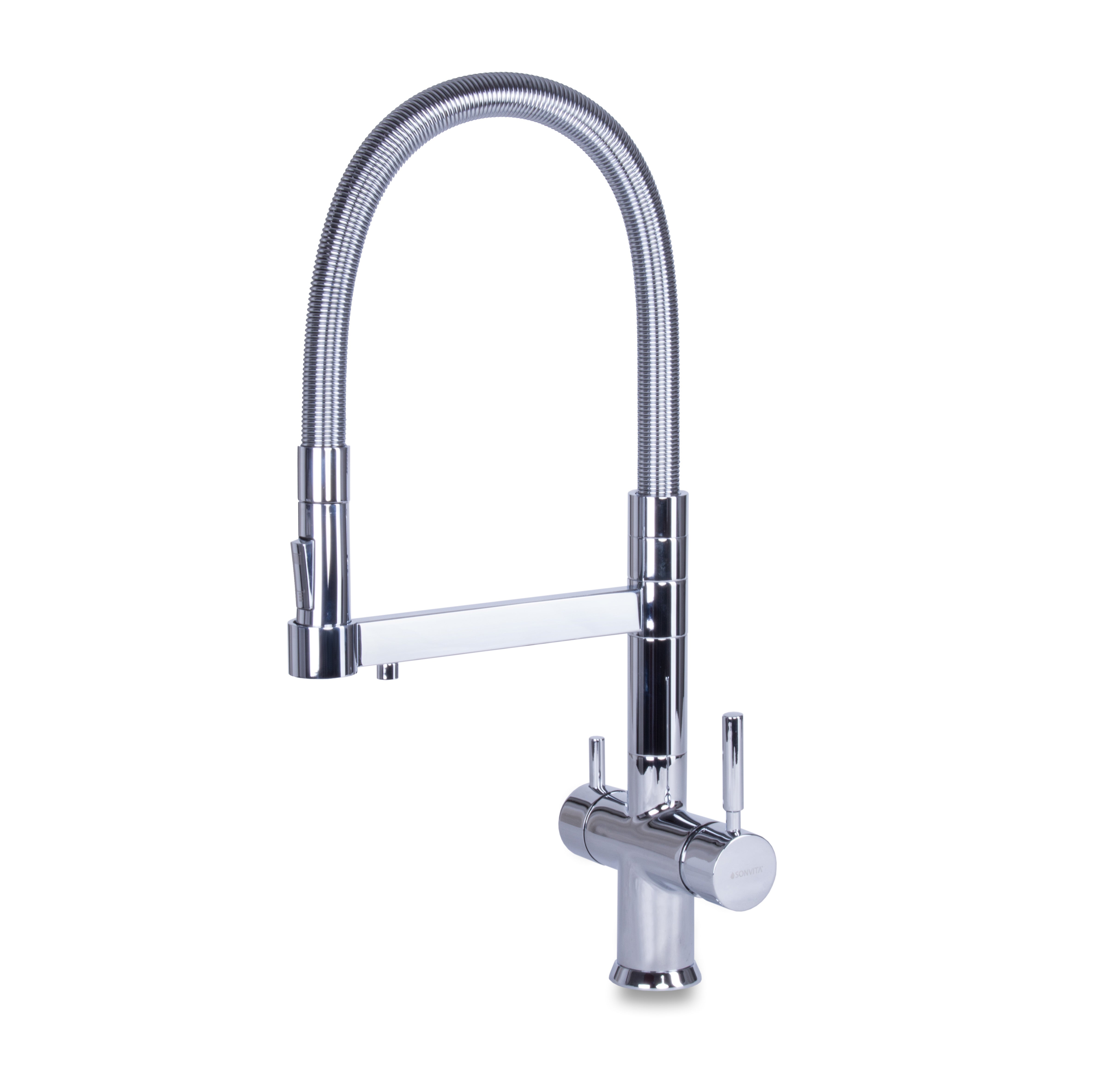 Drei-Wege-Wasserhahn Neptun Chrome