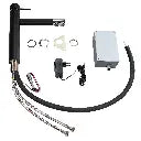 Designer 5-Wege-Wasserhahn STELLA Hot Edelstahl massiv - Osmoseanlage-kaufen.de