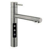 Designer 5-Wege-Wasserhahn STELLA Hot Edelstahl massiv - Osmoseanlage-kaufen.de