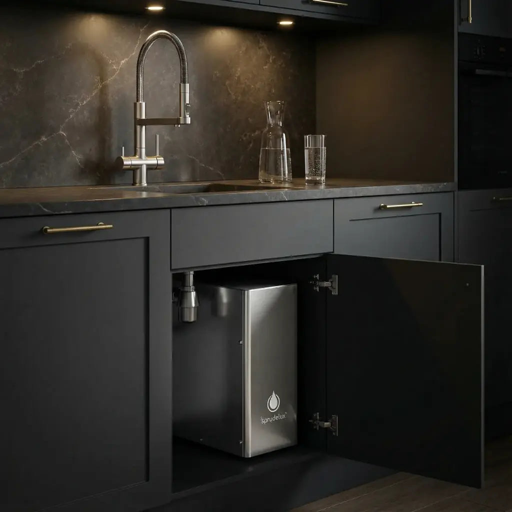 SPRUDELUX® INOX SILENT - Premium Sprudelanlage | hoher CO2 Gehalt | geräuscharm | Edelstah - Osmoseanlage-kaufen.de