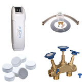 Wasserenthärter BM-40 mit Anschlussset und Montageblock - Osmoseanlage-kaufen.de