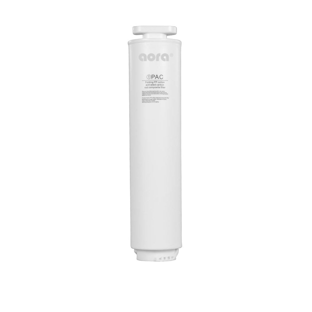 PAC Sediment-Carbon Filter für AORA Auftisch-Umkehrosmoseanlage mit Wasserstoff-Ionisator und Heißwasserfunktion - Osmoseanlage-kaufen.de