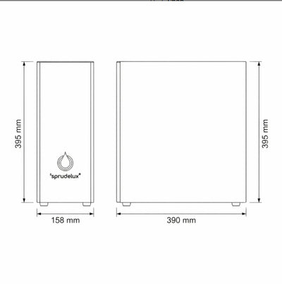 SPRUDELUX® NUOVO - Premium Umkehrosmoseanlage - Osmoseanlage-kaufen.de