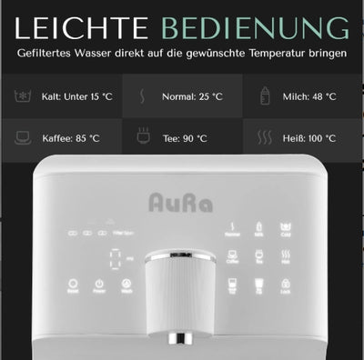 AORA W23 Auftisch Osmoseanlage - Osmoseanlage-kaufen.de