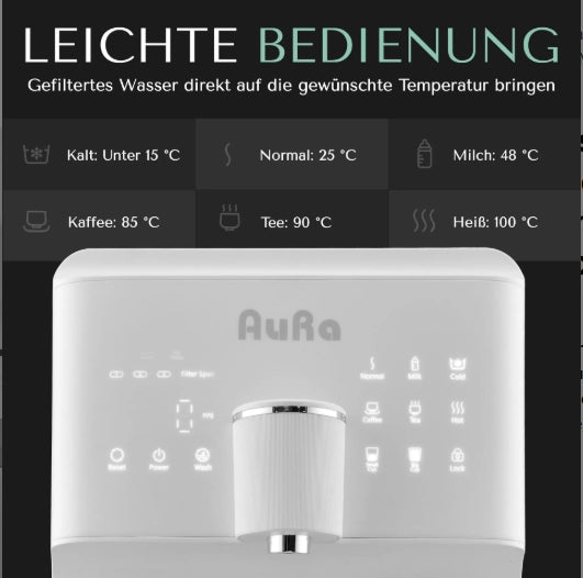 AORA W23 Auftisch Osmoseanlage - Osmoseanlage-kaufen.de