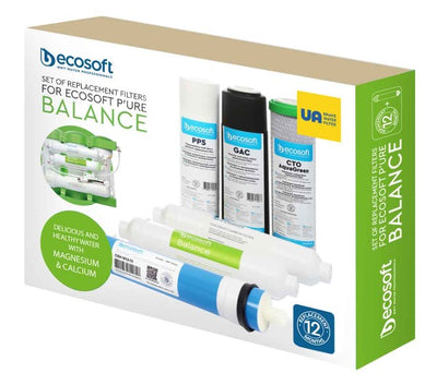 Pure Balance Ersatzfilter, 6er Pack, 12 Monate - Osmoseanlage-kaufen.de