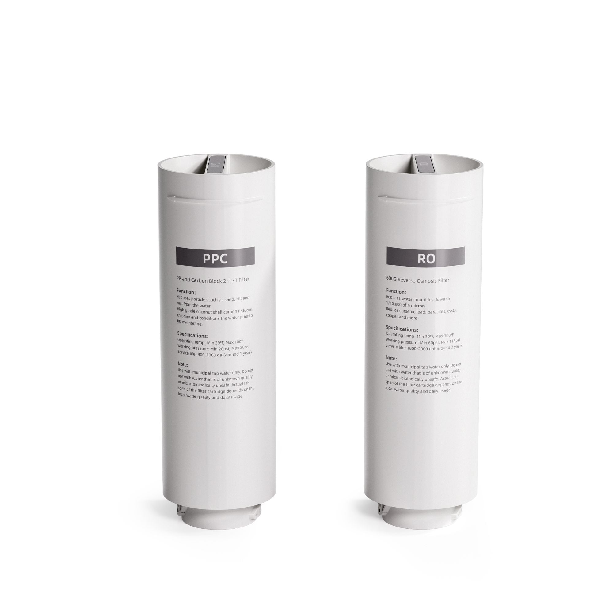 AORA Ersatzfilter-Set für GT600 Umkehrosmoseanlage - Osmoseanlage-kaufen.de