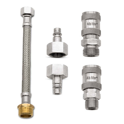 Alb Filter Anschluss-Set 20 cm Schnellkupplung für Unterspüle - Osmoseanlage-kaufen.de