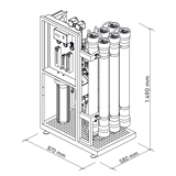 Umkehrosmoseanlage MO36000 (1500l/Std.)