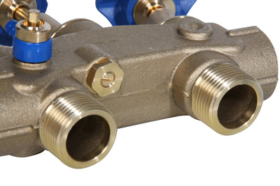 Montageblock 1" mit Verschneidung, Bypassfunktion und Probeentnehmehahn - Osmoseanlage-kaufen.de
