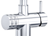 Designer Spiralfeder-Drei-Wege-Wasserhahn LUXURY VEGA Chrom (NIEDERDRUCK) 56 cm