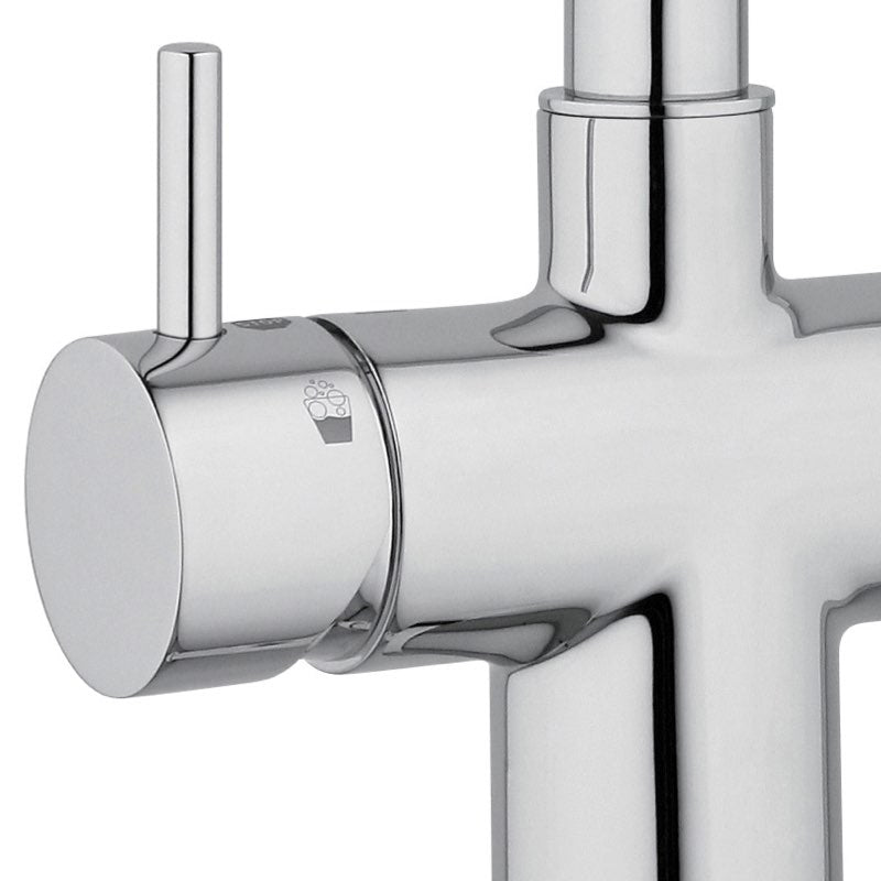 Untertisch-Tafelwassersystem SPRUDELUX® POWER SODA inkl. 5-Wege-Armatur NOBIUS L-Auslauf - Osmoseanlage-kaufen.de