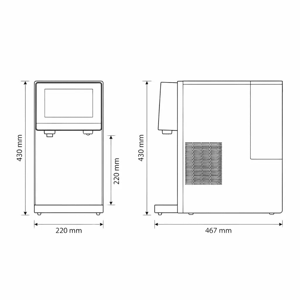 SPRUDELUX Pro Touch - Premium Umkehrosmoseanlage - Osmoseanlage-kaufen.de