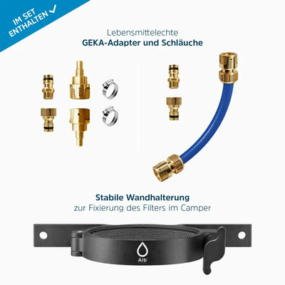 Alb Filter PRO CAMPER Set Trinkwasserfilter Kombination - Osmoseanlage-kaufen.de