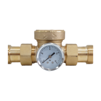Voreinstellbarer Druckminderer 1" mit Manometer - Osmoseanlage-kaufen.de