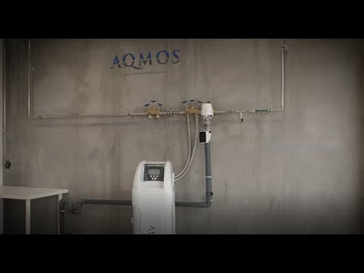 AQMOS Enthärtungsanlage CM-60 mit Anschlussset und Montageblock | Bis 5 Personen