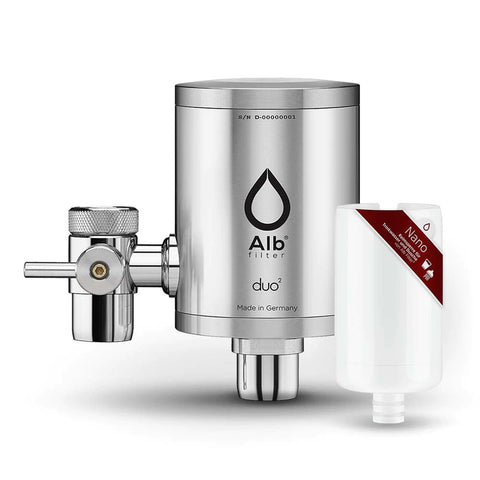 Alb Filter® Duo Nano Trinkwasserfilter - Silber